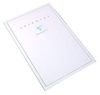 Clairefontaine"Triomphe" Stationery Tablet, Lined, A5 (5.75" x 8.25") (B00A6VW3W6)