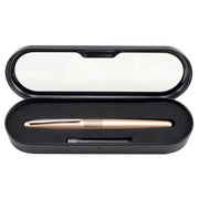 Pilot Metropolitan Fountain Pen  Gold Zig Zag Barrel  Medium Nib  Black Ink