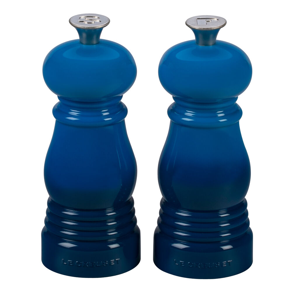 Acrylic Classic Petite Salt and Pepper Mill Set by Kiss the Cook