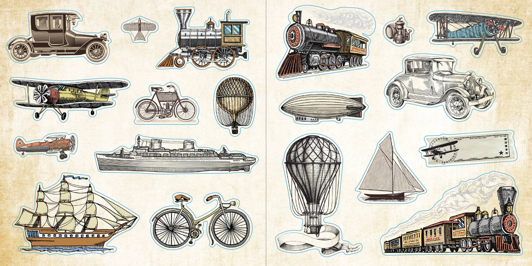 Sticker Book Ephemera! by Homeportonline