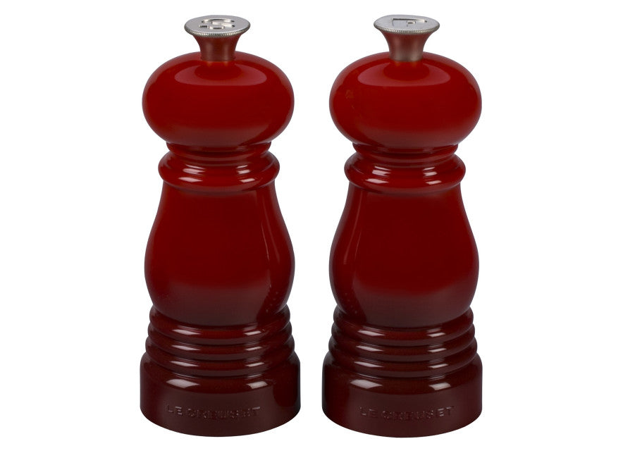 Acrylic Classic Petite Salt and Pepper Mill Set by Kiss the Cook