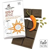 LAKE CHAMPLAIN CHOCOLATES, ORGANIC SPICY AZTEC