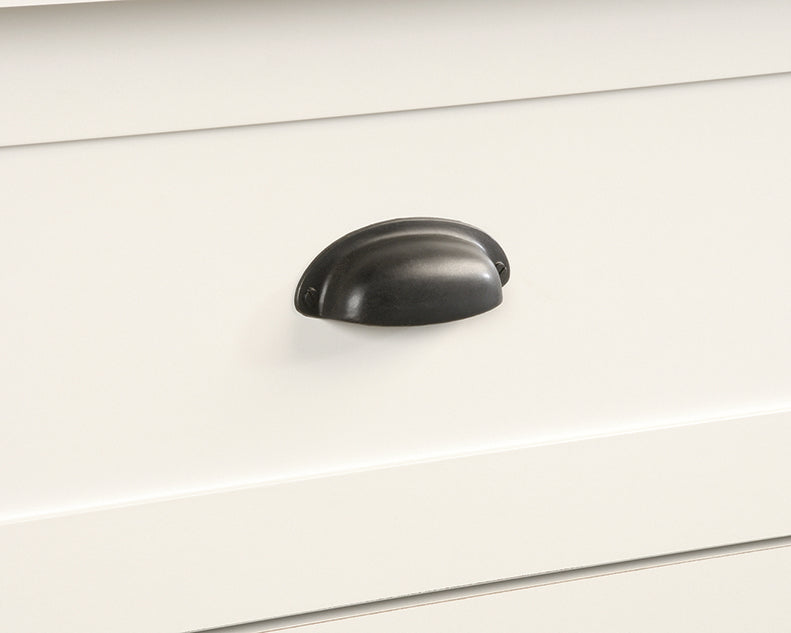 White Bedroom Chest 4 Drawer Soft White Finish County Line by Homeportonline