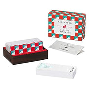 Ridley's Games Room Classic Charades Guessing Game – Trivia Games for Adults and Kids – 2+ Players – Includes 140 Unique Question Cards – Fun Quiz Cards That Make a Great Gift (B08SKYWH8H)