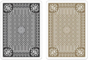 Playing Cards Black & Gold : Set of 2, Standard In