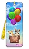 Artgame - Kitty Up - 3D Bookmark