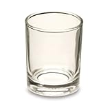 Northern Lights Candles ,  Clear Glass Votive Cylinder ,  Small Votive Vase