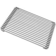 Dish Rack - Roll Up Sink Protector Medium Gray by Homeportonline