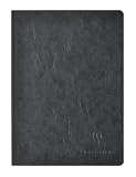Clairefontaine Basic Large Clothbound Notebook 6 X 8.25 Black 192 Pages