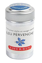 J. Herbin La Perle des Encres Fountain Pen Ink Cartridges, Pack of 6 (Bleu Pervenche) (B00IK66OYC)