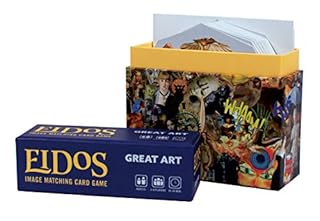 Eidos Great Art Image Matching Card Game - Spot Pictures and Match It - for Kids or Adults (B08TT9CH49)