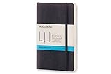 Moleskine Classic Notebook, Pocket, Dotted, Black, Soft Cover (3.5 x 5.5)