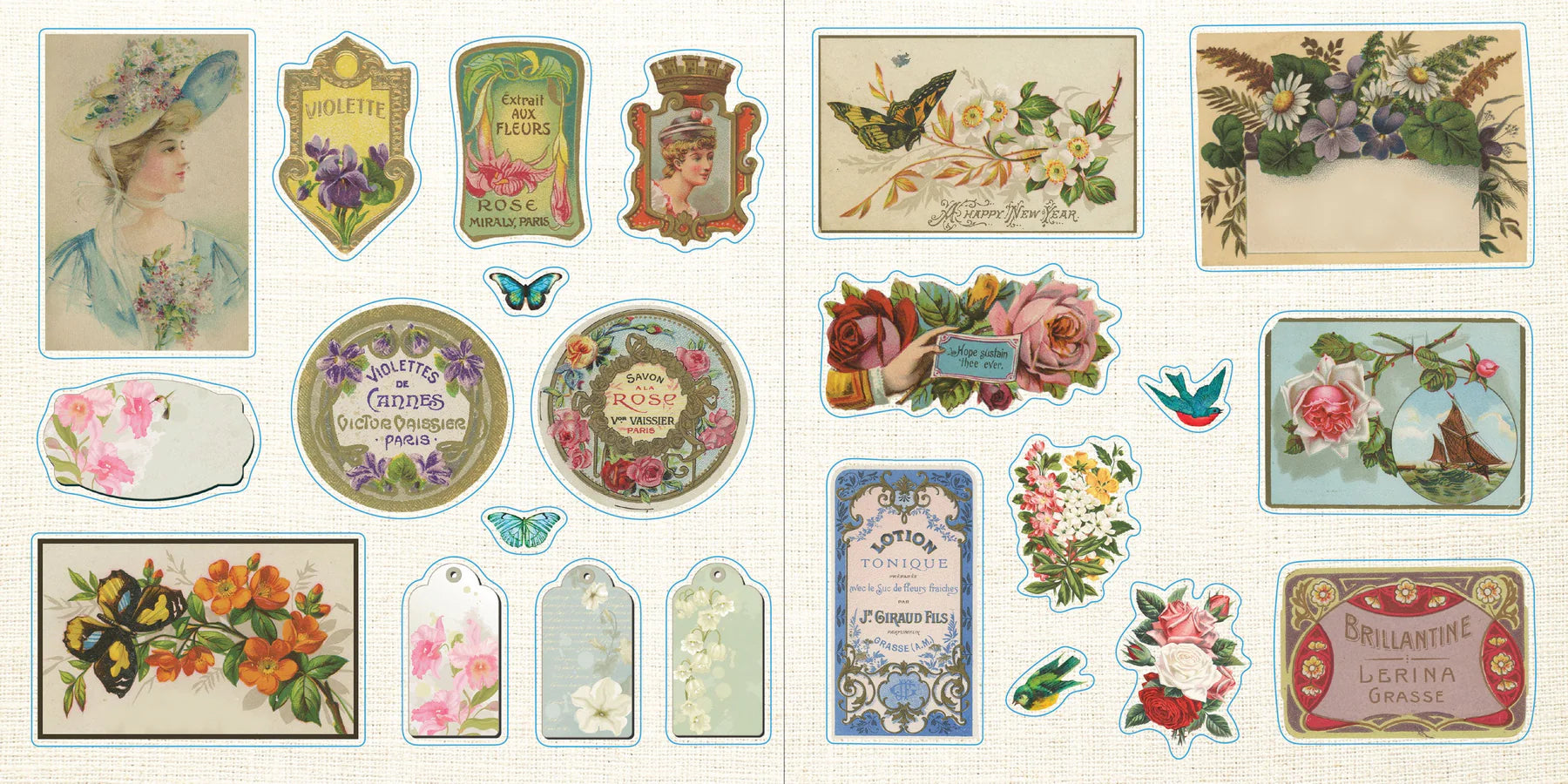 Sticker Book Ephemera! by Homeportonline
