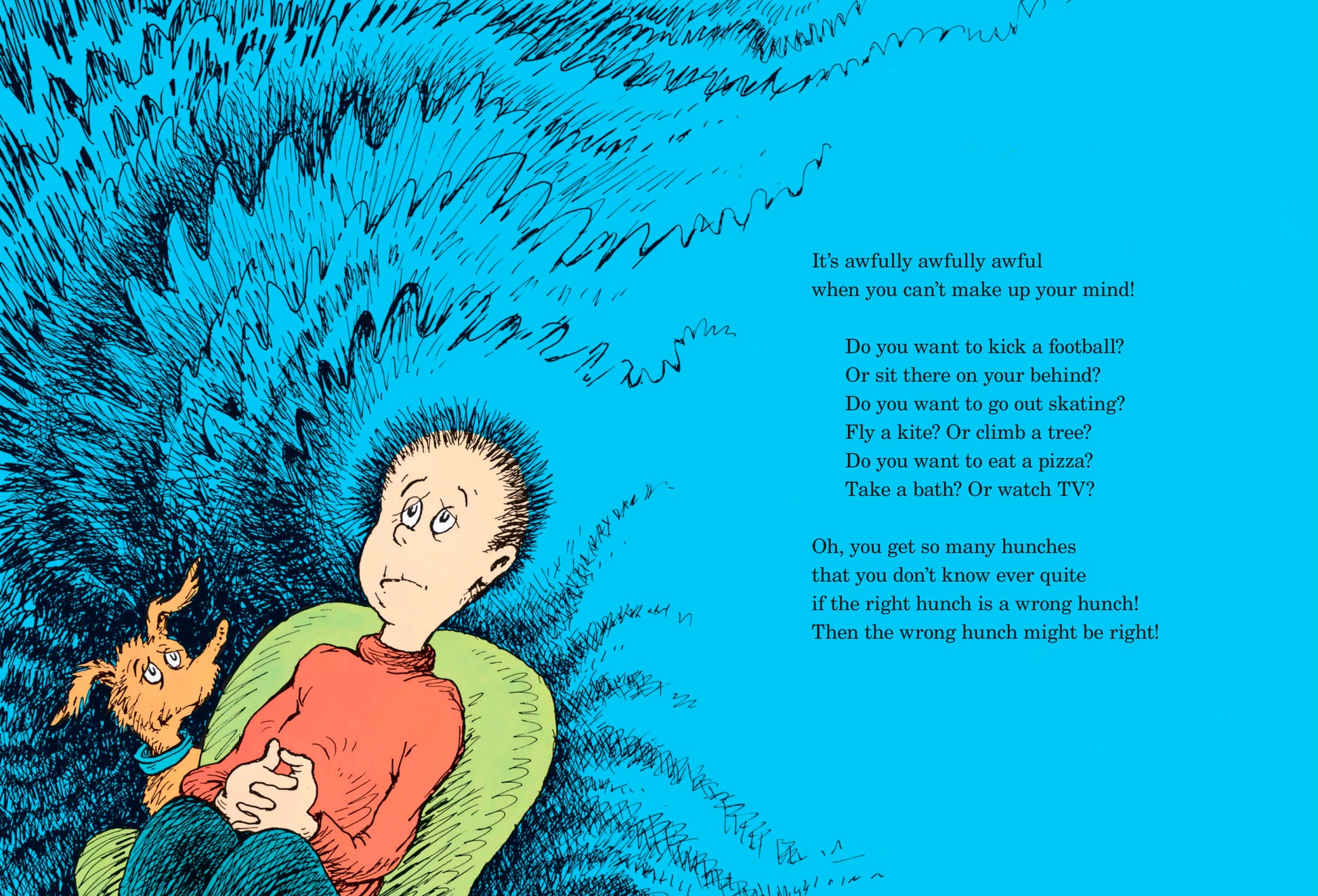 Dr. Seuss Book Hunches in Bunches (8x11 Format) by Homeportonline