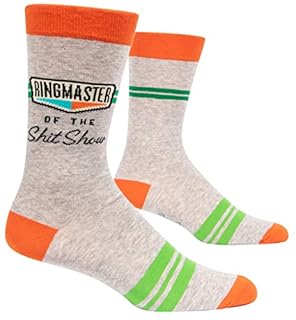 Ringmaster of the Shit Show Men's Socks (B01MS7CTX3)