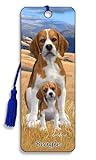 Artgame - Beagle - 3D Bookmark