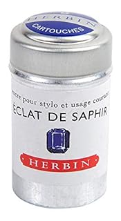 Herbin 1 X J Ink Cartridges Eclat De Saphir (B00A6VZMNS)