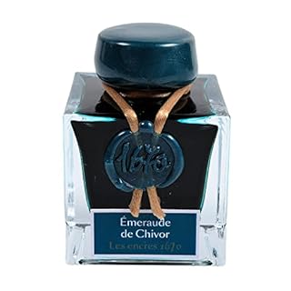 Jacques Herbin Collection 1670 15035JT Ink Bottle 50 ml Emerald by Givors (B07KGDGPRF)