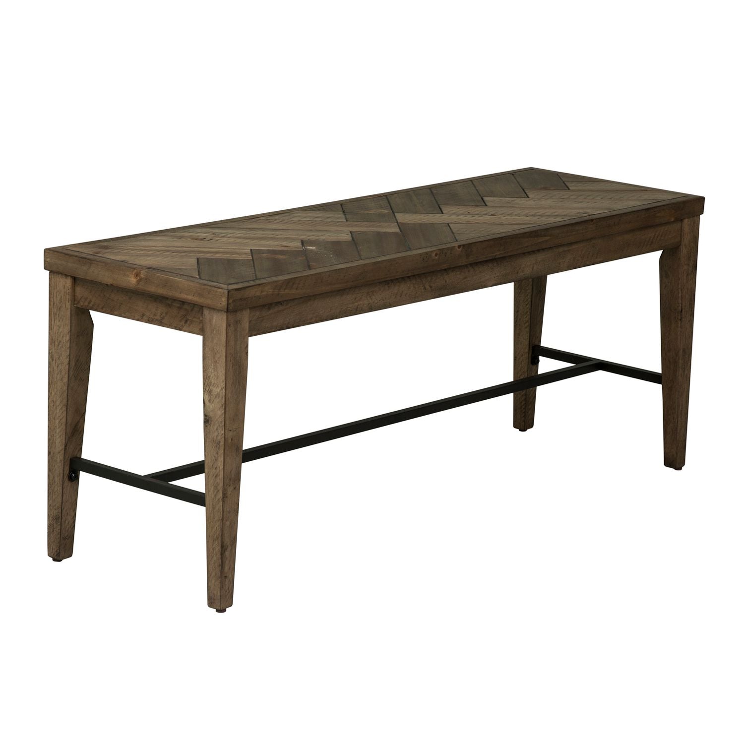 Horizons Rustic Caramel Dining Bench Limited Availability by Homeportonline