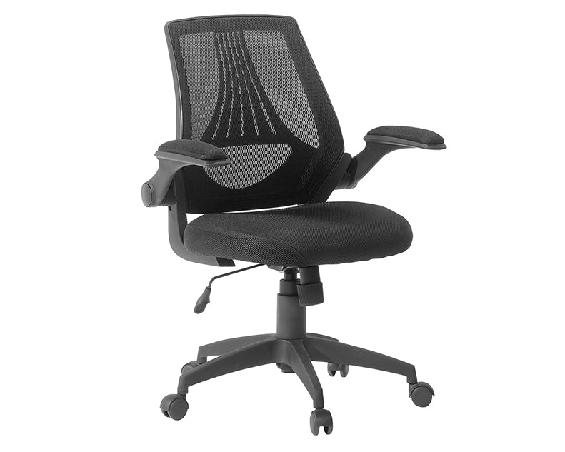 Gruga Managers Chair Mesh Black Finish by Homeportonline