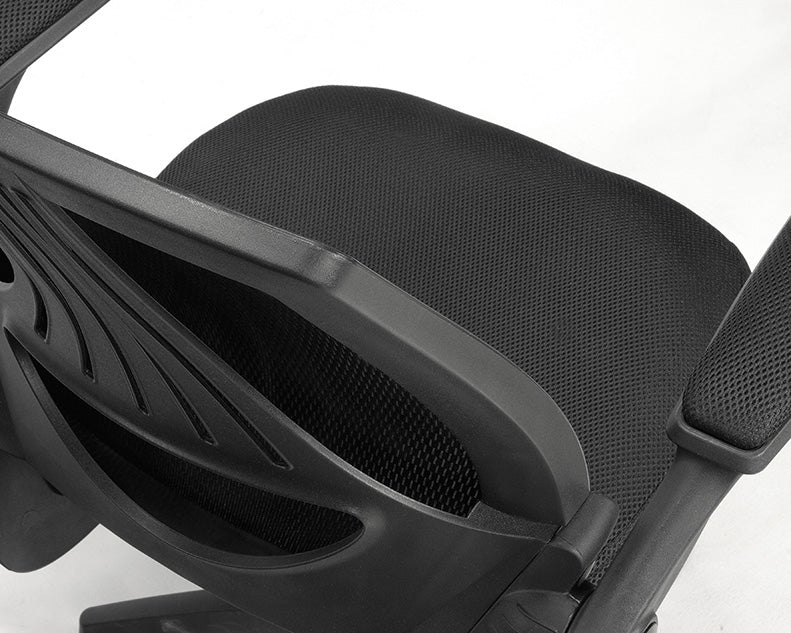 Gruga Managers Chair Mesh Black Finish by Homeportonline
