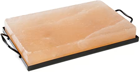 Himalyan Salt Plate w/Holder by Kiss the Cook