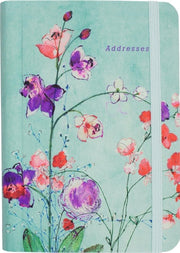 Address Book Fuchsia Blooms