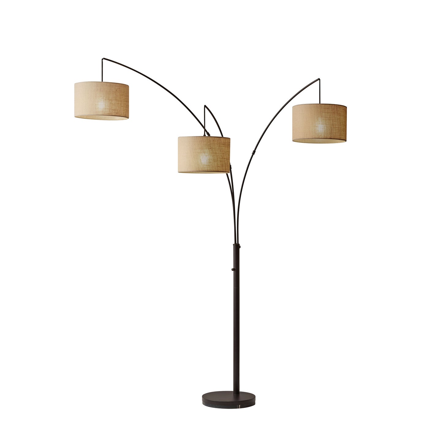 Trinity Arc Lamp Antique Bronze by Homeportonline