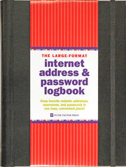 Password Logbook Large Format