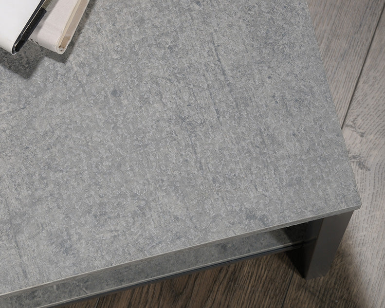 North Avenue Coffee Table Faux Concrete Finish by Homeportonline