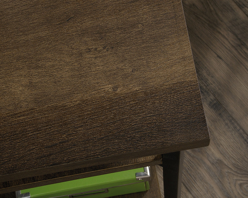 North Avenue L Desk Smoked Oak Finish by Homeportonline