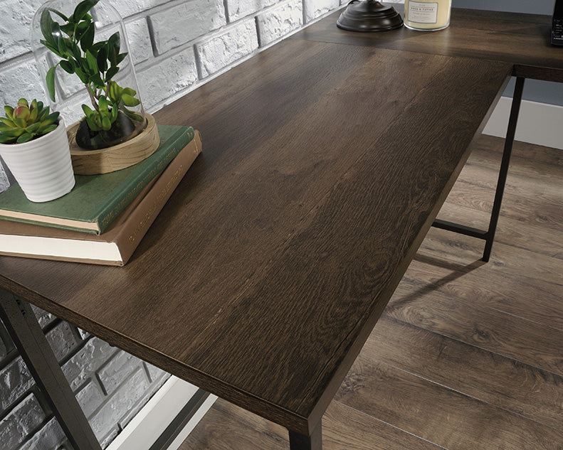 North Avenue L Desk Smoked Oak Finish by Homeportonline