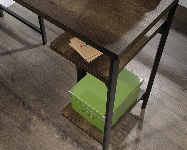 North Avenue L Desk Smoked Oak Finish by Homeportonline
