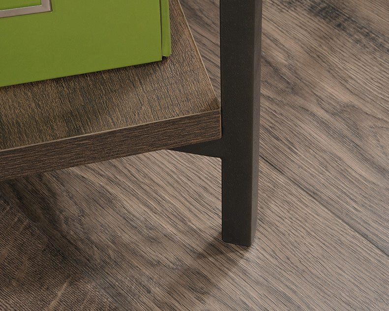 North Avenue L Desk Smoked Oak Finish by Homeportonline