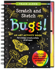 Scratch and Sketch Bugs (Trace Along)