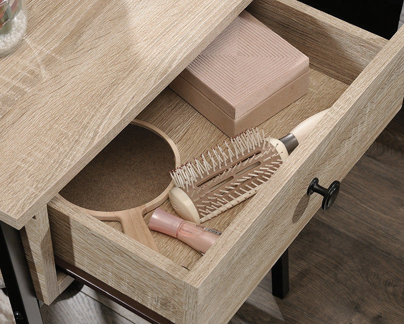 North Avenue Nightstand 1 Drawer Nightstand Charter Oak Finish by Homeportonline