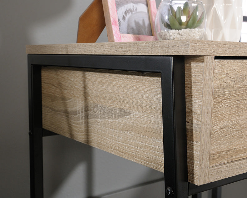 North Avenue Nightstand 1 Drawer Nightstand Charter Oak Finish by Homeportonline