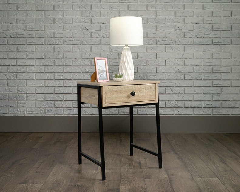 North Avenue Nightstand 1 Drawer Nightstand Charter Oak Finish by Homeportonline