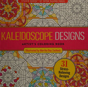 Kaleidoscope Designs Artist's Adult Coloring Book