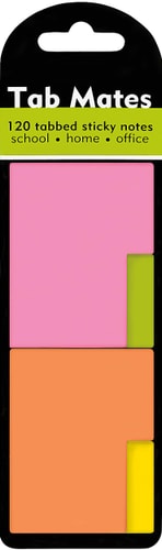Tab Mates (Set of 120 Tabbed Sticky Notes)