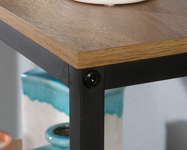 North Avenue Bookcase Tall Five Shelf Sindoori Mango Finish by Homeportonline