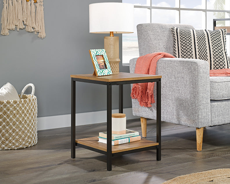 North Avenue Side Table Sindoori Mango Finish by Homeportonline
