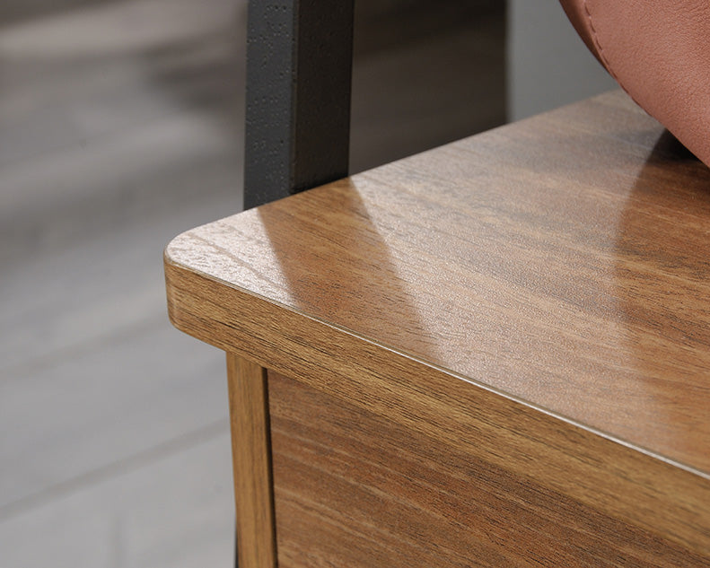 North Avenue Storage Bench Sindoori Mango Finish by Homeportonline
