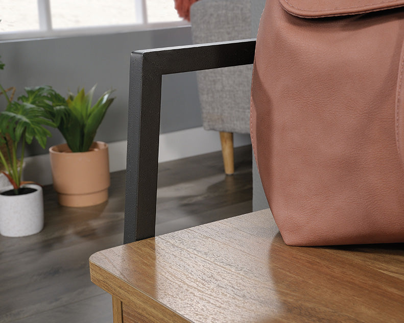 North Avenue Storage Bench Sindoori Mango Finish by Homeportonline