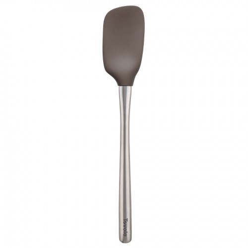 Stainless Steel Handle Flex Core Spoonula - Charcoal by Homeportonline