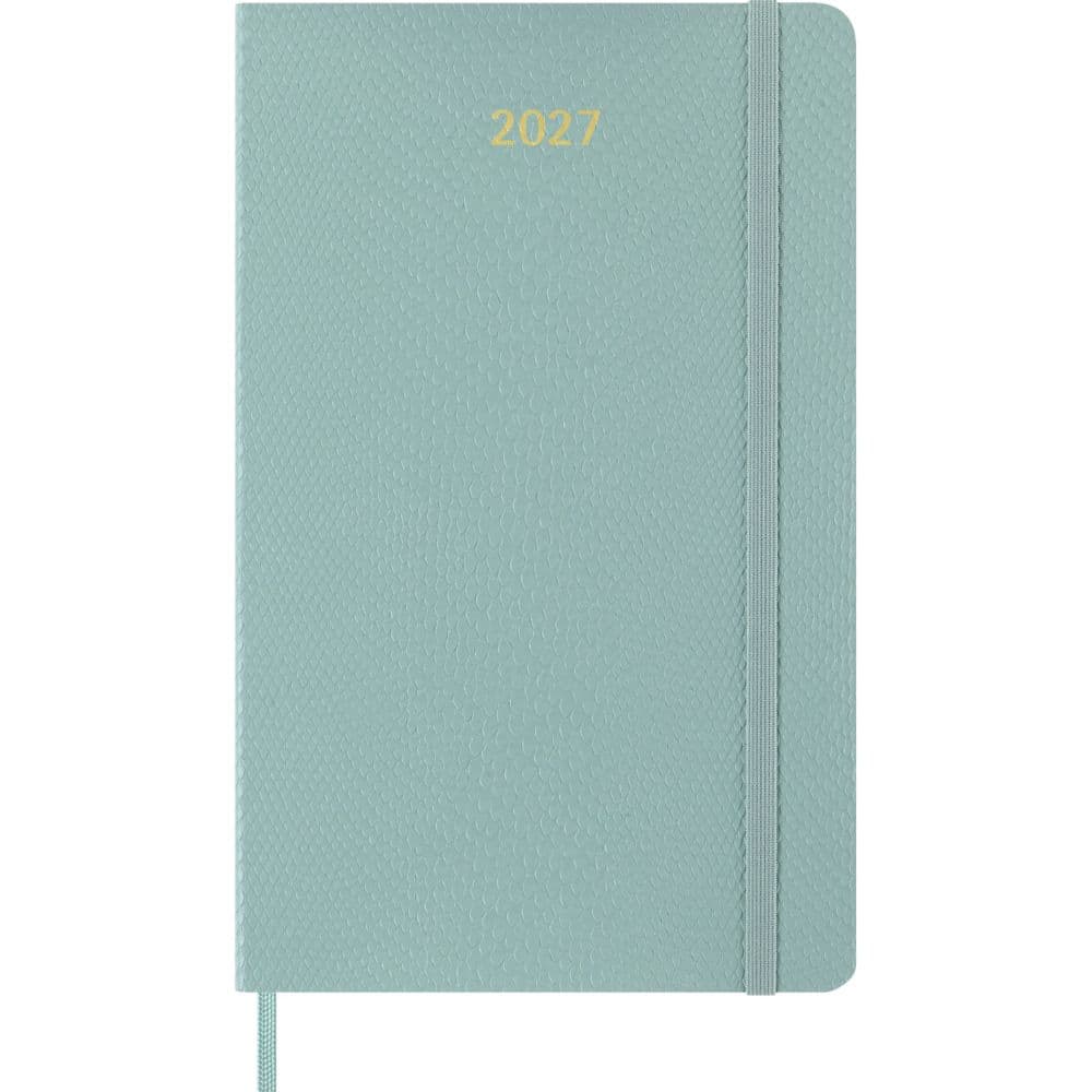 Moleskine Classic 18 Month 2026-2027 Weekly Planner, Hard Cover, Large (5 x 8.25), Sage Green, 208 pages