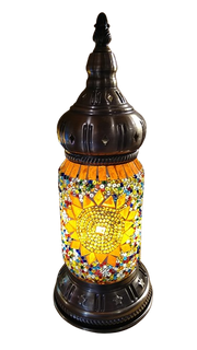 Mosaic Lamp Lantern 12" B by Homeportonline