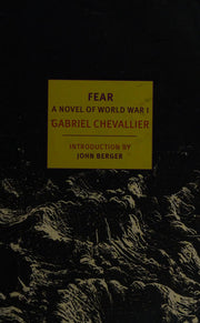 Fear A Novel of World War I