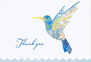 Watercolor Hummingbird Thank You Notes (Stationery, Note Cards, Boxed Cards).