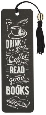 Bookmark Beaded : Coffee and Books